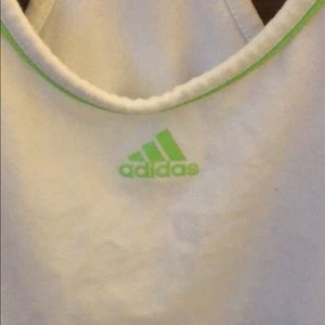 adidas Tops - Adidas white athletic top adidas Tops - Adidas white athletic top